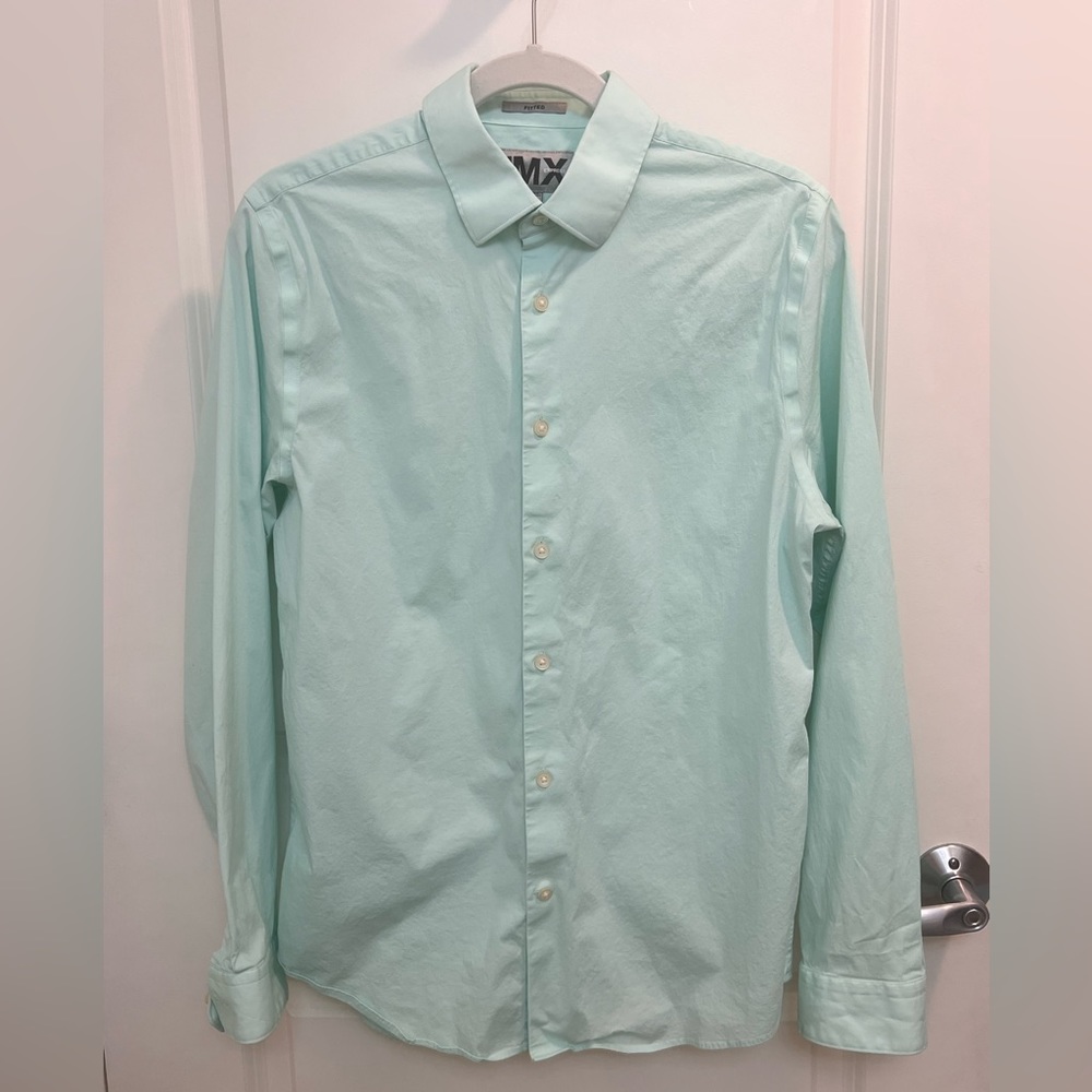Express men’s dress shirt, M fitted, worn once, like new, smoke free home